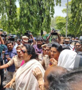 Congress MP Renuka Chowdary arrested by Hyderabad Police