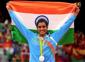 PV Sindhu is a two-times Olympics medalist with silver in 2016 Rio and bronze in 2020 Tokyo. (Creative Commons)