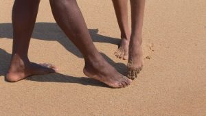 walking barefoot even in and around the house can prove dangerous for people with 'Diabetic Foot'
