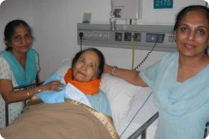 A 90 year old stroke patient treated at Apollo Hospital