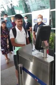 Delhi airport facial recognition 