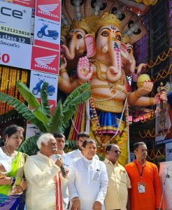 Khairatabad Ganesh clay idol