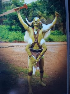 Ravi Katpadi's costume inspired by John Carter's Sarkoja 