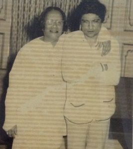 Shaz Tamkanat with Javed Akhtar
