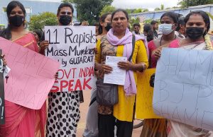 Transgender persons in Bengaluru protest in support of Bilkis Bano
