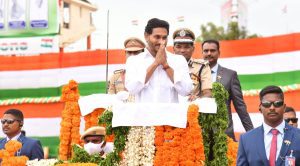 YS Jagan Mohan Reddy celebrates Independence Day