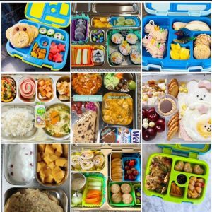 Kids lunch, snack box ideas from Facebook