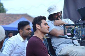 mashesh babu on a film set