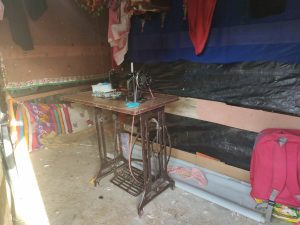 Sewing machines operated by women and young girls. (Ajay Tomar/South First)