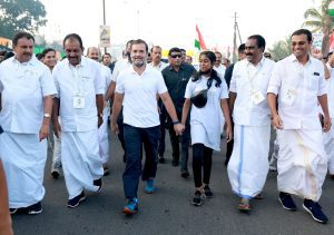 Rahul Gandhi during Bharat Jodo Yatra