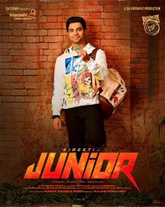 Debut movie of Gali Janardhan Reddy's son Kireeti in Junior. (galijanardhanareddy/Facebook)