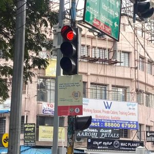 QR codes at Bengaluru's traffic signals to teach CPR training