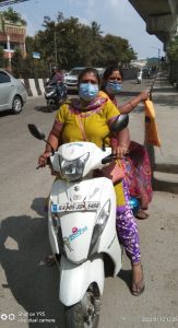 A photo of Vantiha and her mother Uma Devi, shot on October 12 