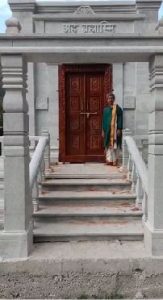 Sharda temple with Ravinder Pandita