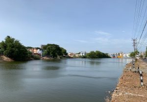 Thamirbarani-Tirunelveli cleaned stretch of the river