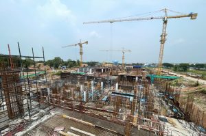 The super-speciality hospital being built in Warangal. (Supplied)
