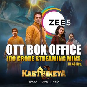 karthikeya 2 ott streaming hours