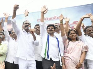 YSRCP leaders 
