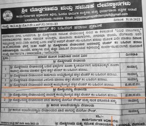 The controversial tender notice dated 31 October that has now been withdrawn. (Twitter: Priyank Kharge)
